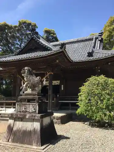 老津神社の狛犬