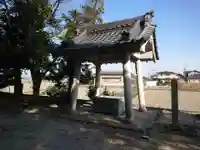 神明社の手水舎