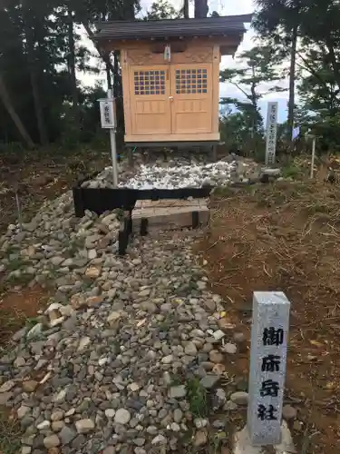 御床岳社の本殿・本堂