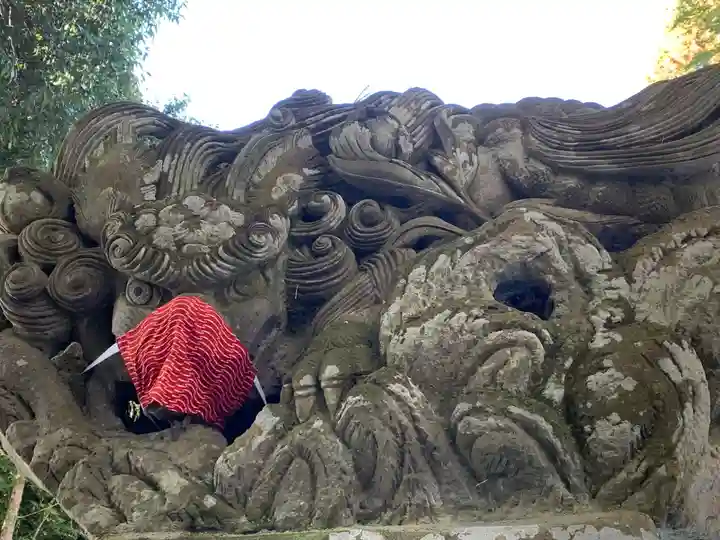 鹿島神社の狛犬