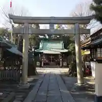 高円寺天祖神社の鳥居