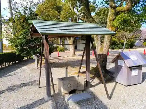 神明社（西一色神明社）の手水舎