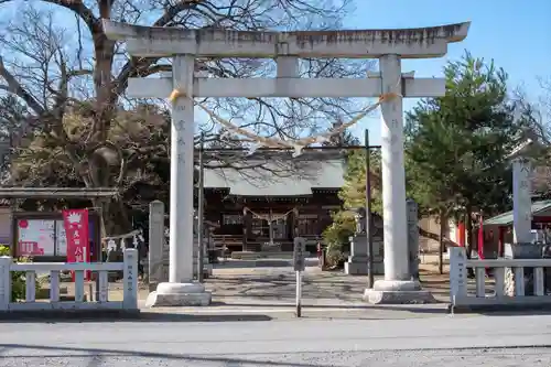 島田八坂神社の鳥居