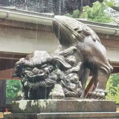 諫早神社(九州総守護 四面宮)の狛犬