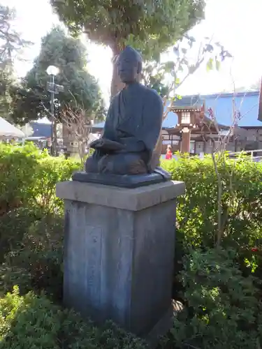 松陰神社の像