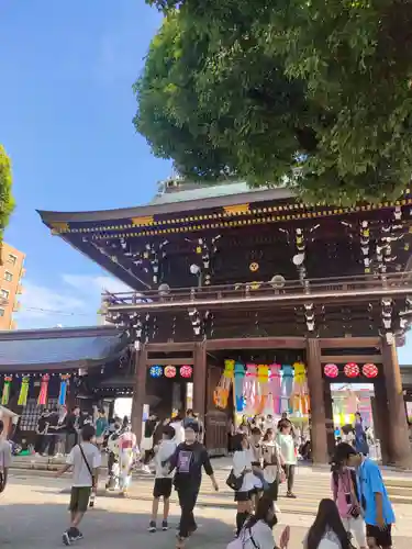 真清田神社の山門・神門