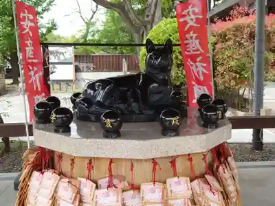 玉村八幡宮の狛犬