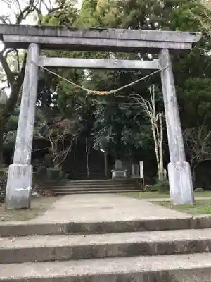 照日神社の鳥居