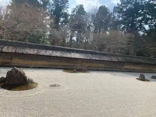 龍安寺の庭園