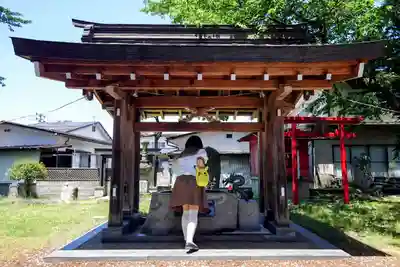 若木神社の手水舎