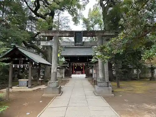 赤坂氷川神社の鳥居