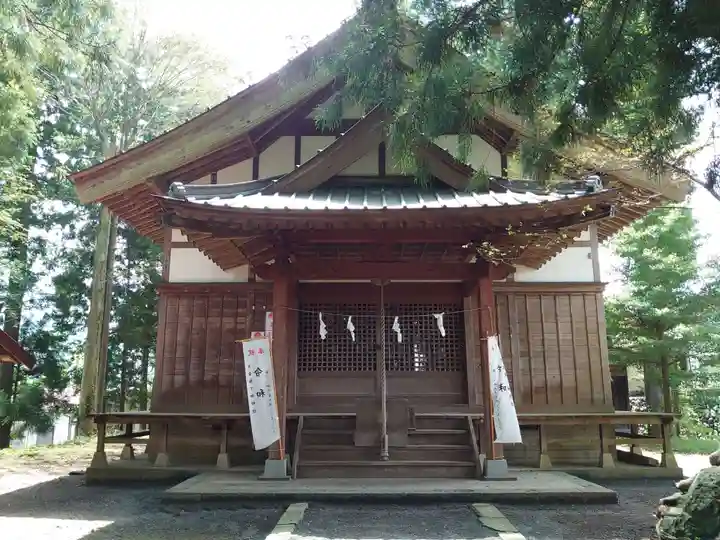 小沼浅間神社の本殿・本堂