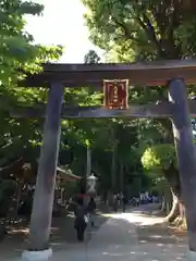 高麗神社の鳥居