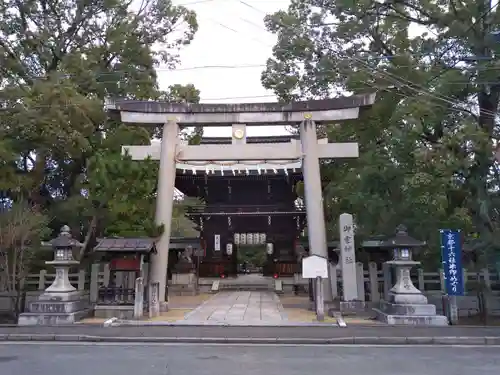 御霊神社（上御霊神社）の鳥居