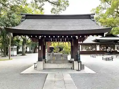 兵庫縣姫路護國神社の手水舎