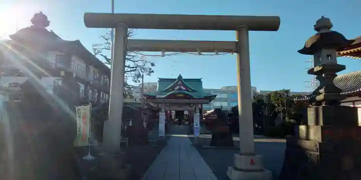 羽田神社の鳥居
