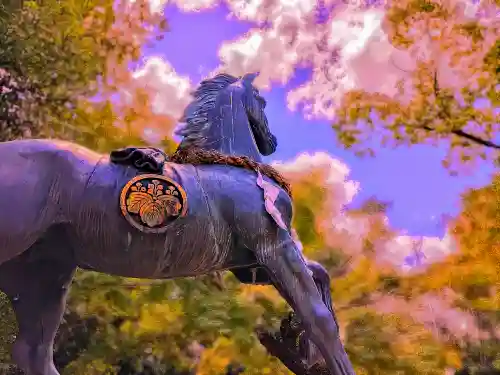 八劔神社（大森）の狛犬