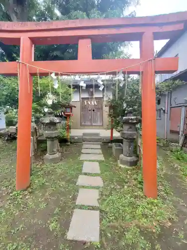 龍ケ崎八坂神社の鳥居