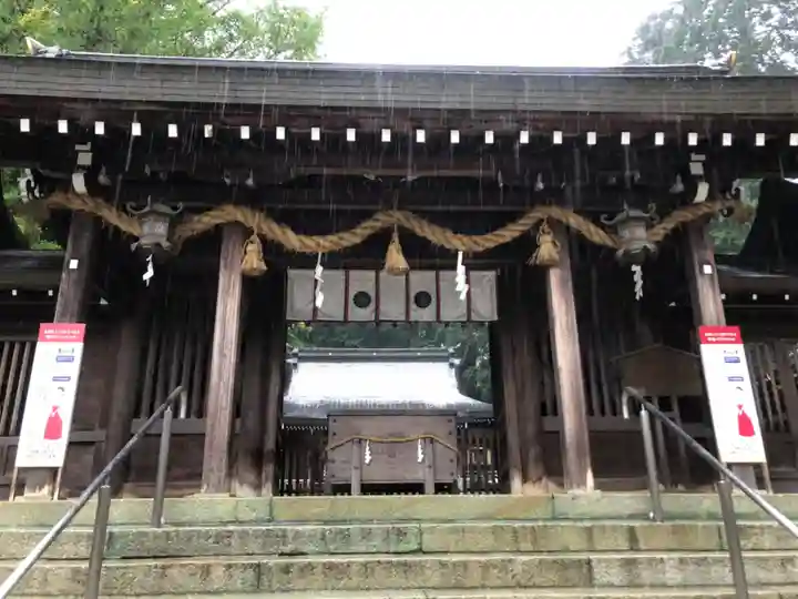 飛驒一宮水無神社の本殿・本堂