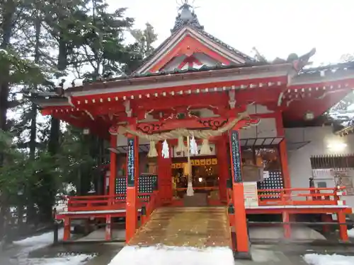 金澤神社の本殿