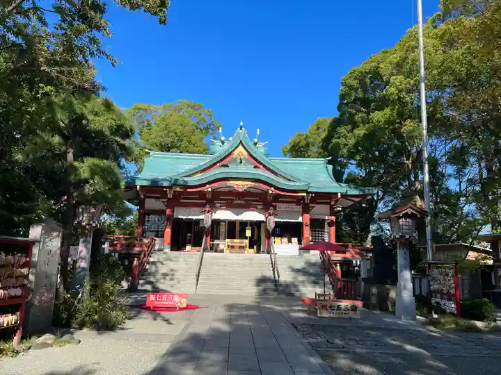 多摩川浅間神社の本殿・本堂