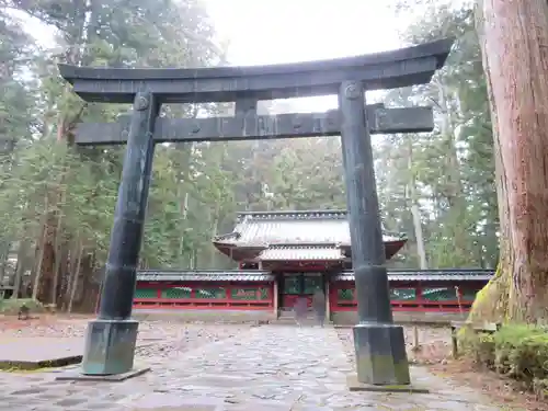 日光東照宮の鳥居