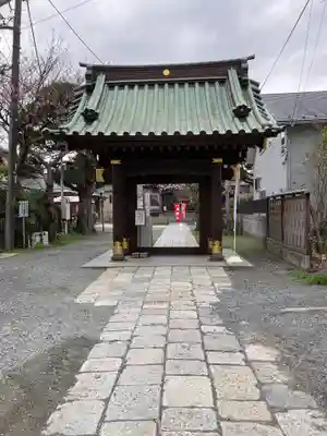 妙隆寺の山門・神門