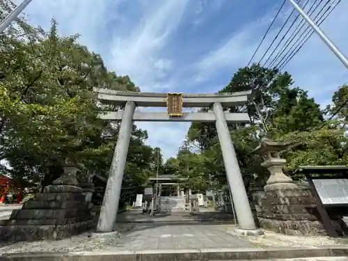 針綱神社の鳥居