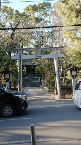 宮山神社の鳥居