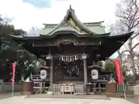 白旗神社の本殿・本堂