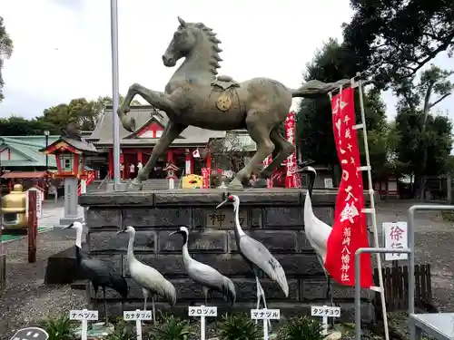 箱崎八幡神社の狛犬