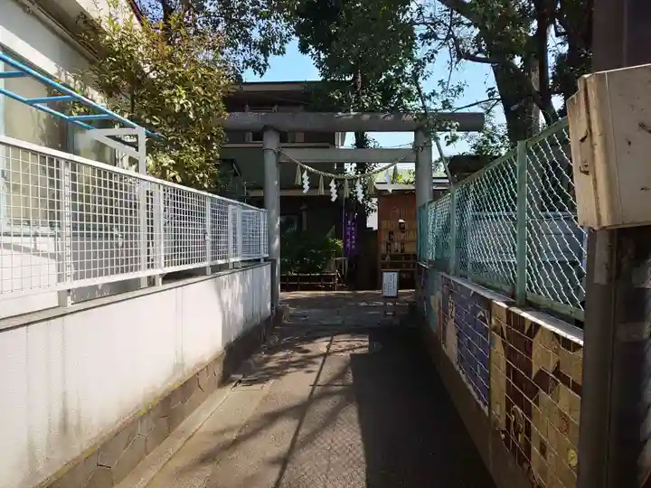 戸越八幡神社の鳥居
