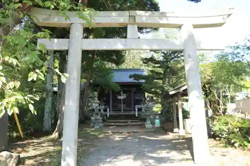  岳温泉神社 の鳥居