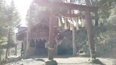 墨縄神社の鳥居