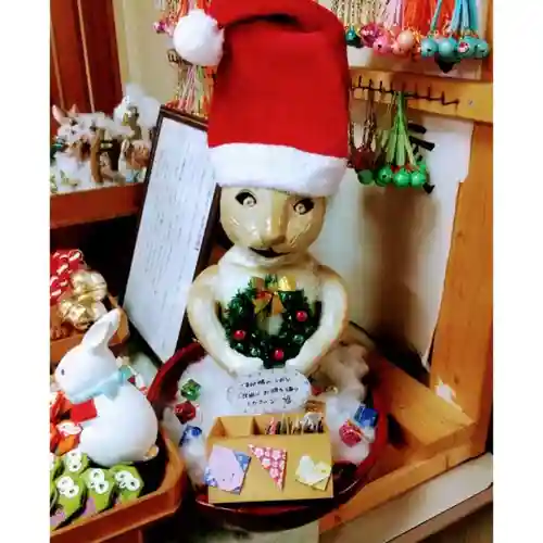 彌彦神社　(伊夜日子神社)の像