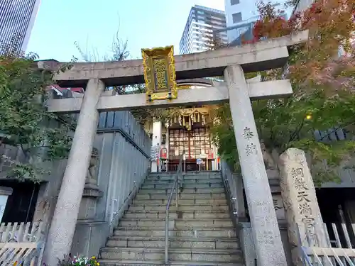 綱敷天神社御旅社の鳥居