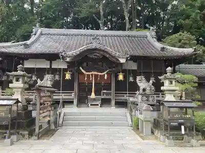 笠山坐神社の本殿・本堂