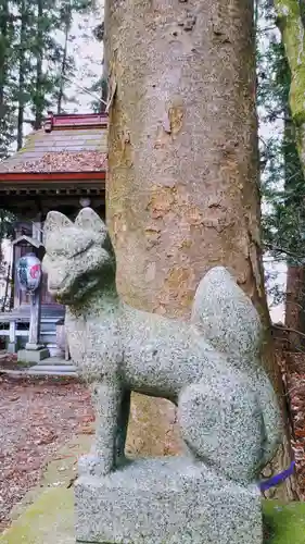 志賀理和氣神社の狛犬