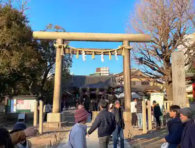 浅草神社の鳥居