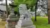納内神社の狛犬