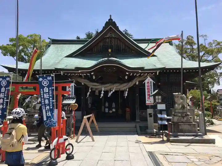 大山神社(自転車神社・耳明神社)の本殿・本堂