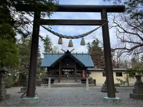 栗沢神社の鳥居