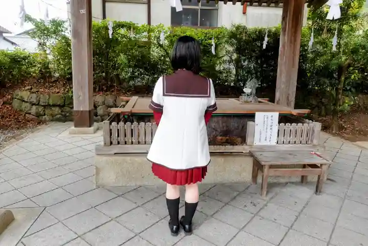 土佐神社の手水舎