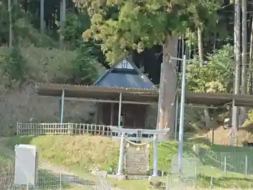 八幡社の本殿・本堂