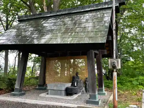 名寄神社の手水