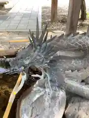 田縣神社の手水