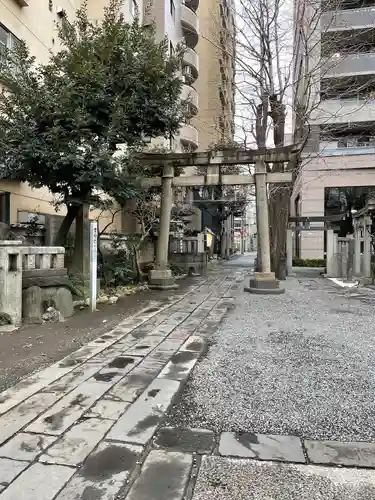 小野照崎神社の鳥居