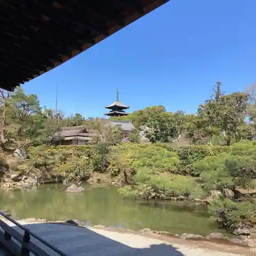 仁和寺の庭園