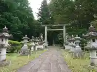 塩原八幡宮の鳥居
