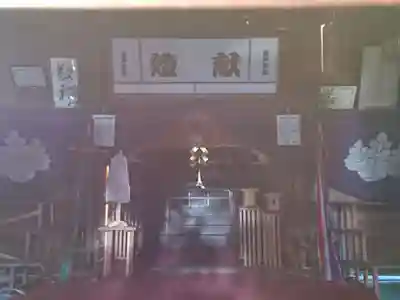 志葉都神社の本殿・本堂